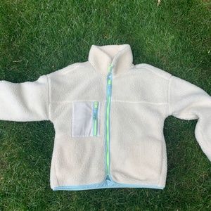 Sherpa Zip Up Jacket (Teddy Jacket) - Gap, Small